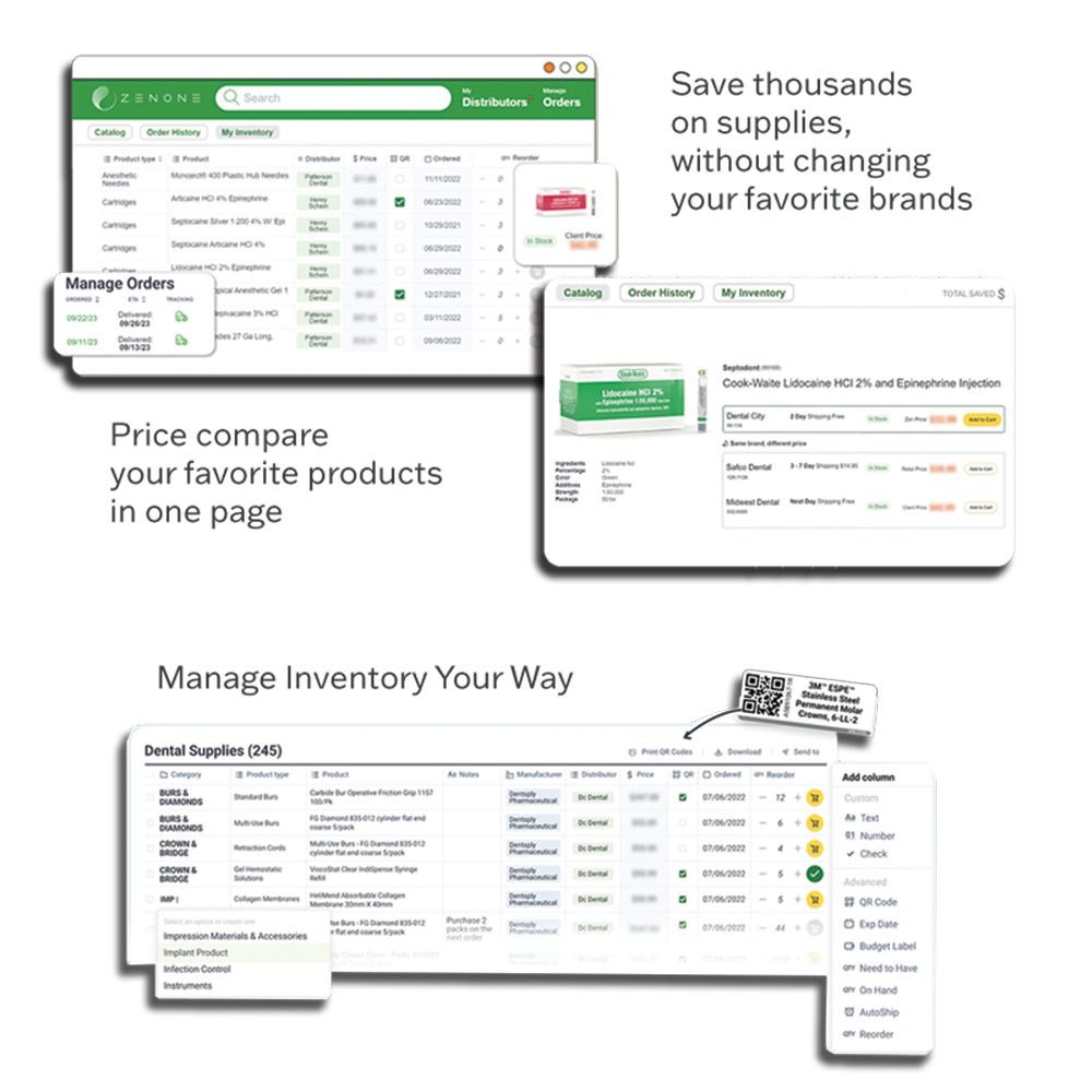 ZenOne Catalog Screenshot